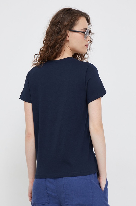 Pepe Jeans t-shirt bawełniany granatowy PL505292.594