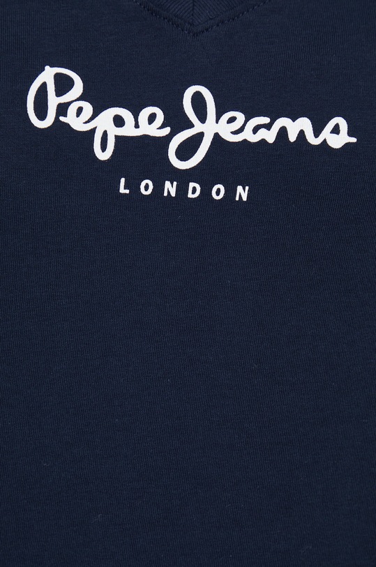Bavlněné tričko Pepe Jeans PL505294.594 námořnická modř