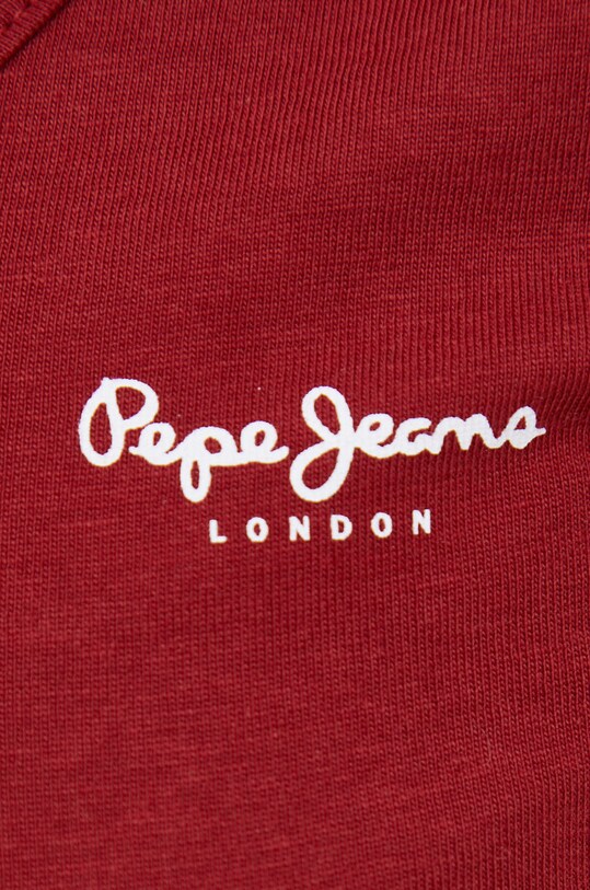 Pamučna majica Pepe Jeans PL505305.286 crvena