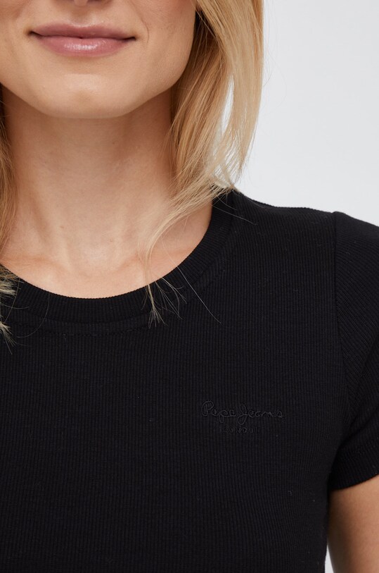 Pepe Jeans tricou PL505302.999 negru