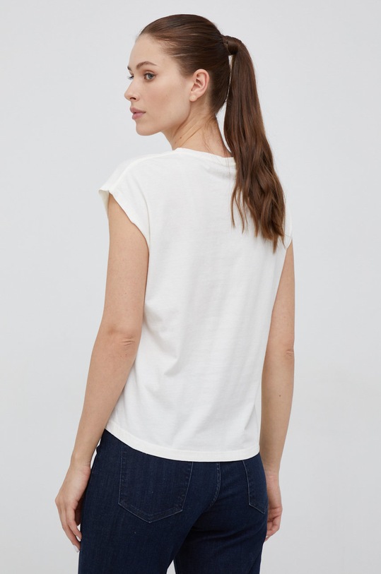 Odjeća Pamučna majica Pepe Jeans PL505296.808 bež