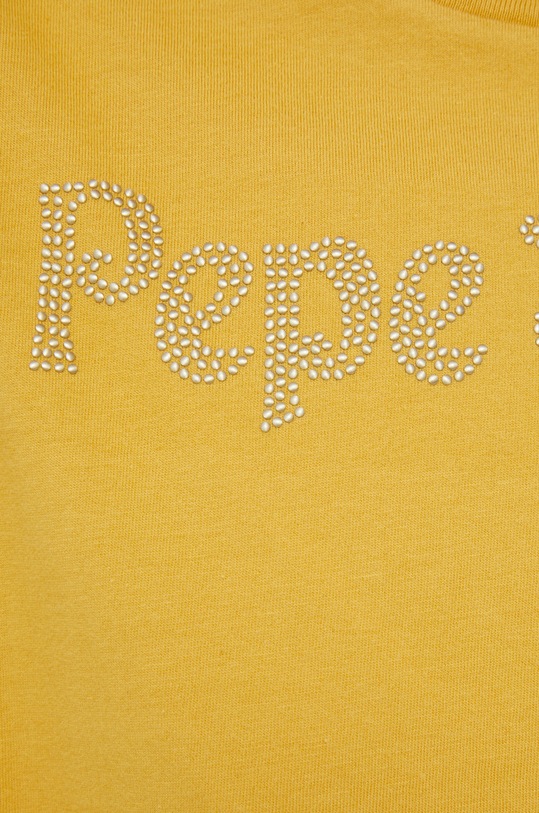 Pepe Jeans tricou din bumbac PL505296.098 galben