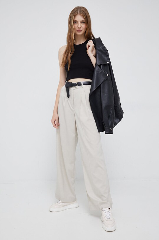 Pepe Jeans top PL505227.999 negru AW22
