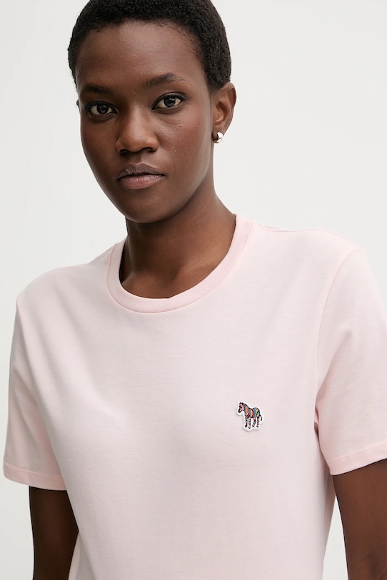 PS Paul Smith t-shirt bawełniany różowy W2R.G799.EP1846