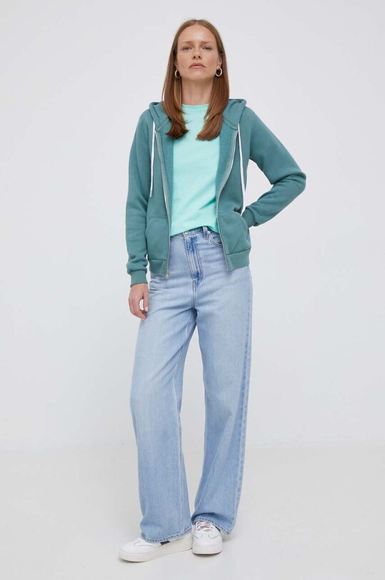 Joop! t-shirt bawełniany 30032548 zielony AW23