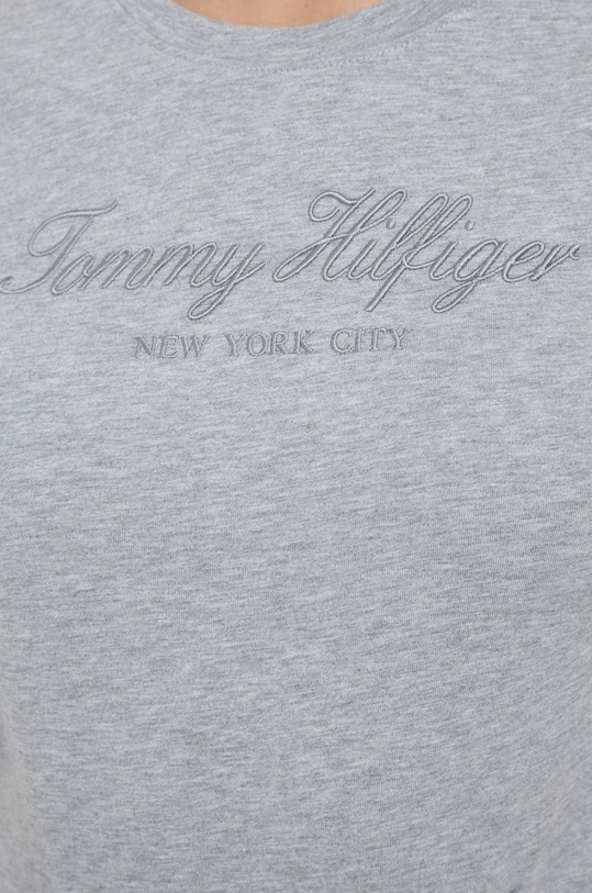 Tommy Hilfiger tricou din bumbac WW0WW36135.9BYY gri