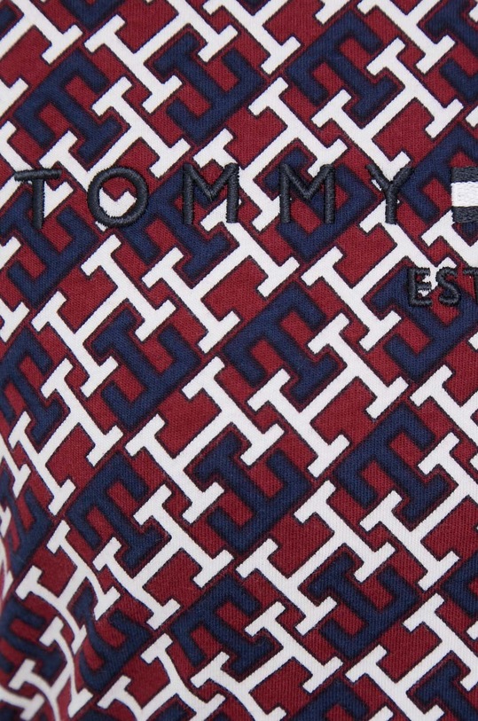 Бавовняна футболка Tommy Hilfiger WW0WW37436.9BYY бордо