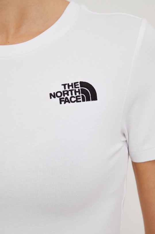 The North Face tricou NF0A55AOFN41 alb
