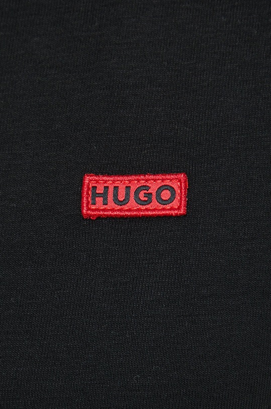 HUGO tricou din bumbac 50478510 negru