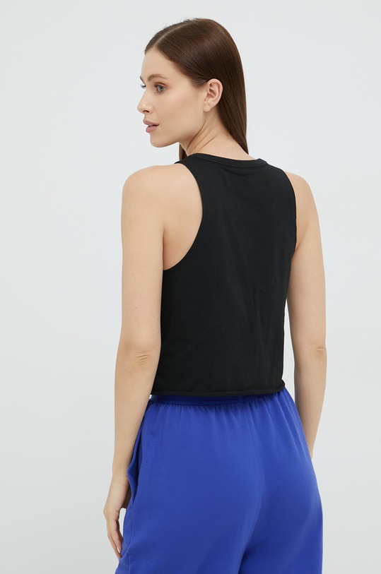 Памучен пижамен топ Calvin Klein Underwear 000QS6884E.9BYY черен AW22