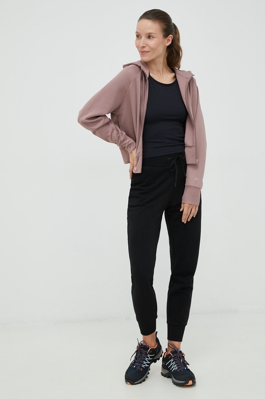 4F top H4Z22.TSD017 czarny AW22