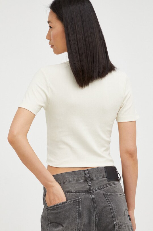 Îmbrăcăminte Lee tricou L44AIBDN bej