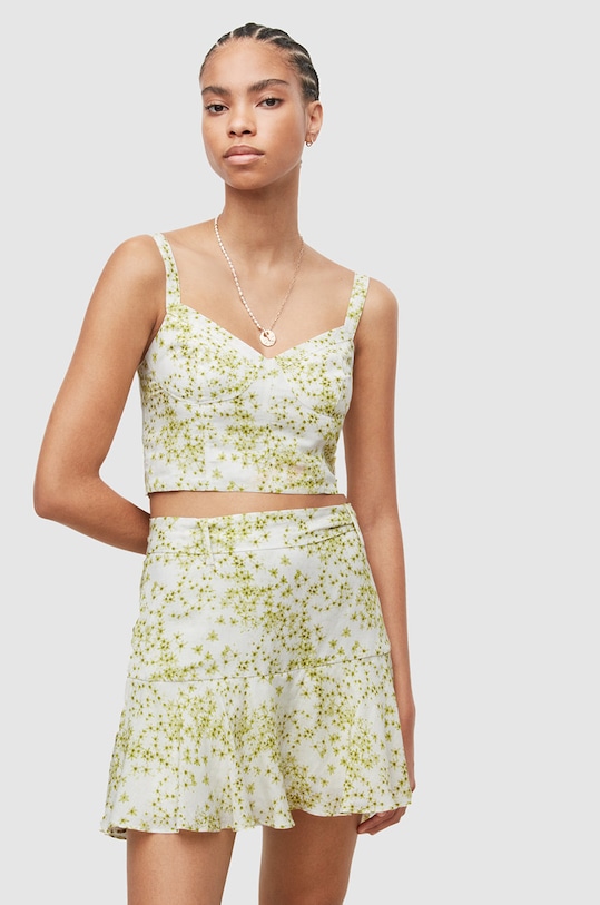 AllSaints top cu modele verde WM296W