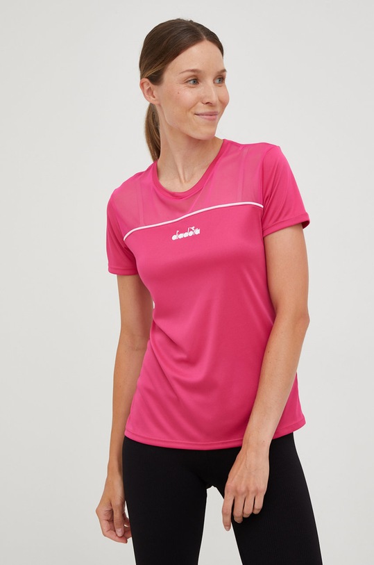 Diadora maglietta da allenamento rosa 102.178425