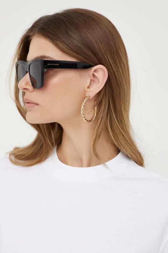 Bavlněné tričko Karl Lagerfeld bílá 226W1703