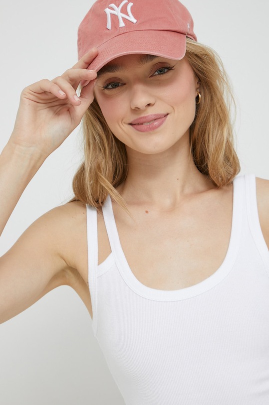 Top Abercrombie & Fitch bijela KI139.2550.100