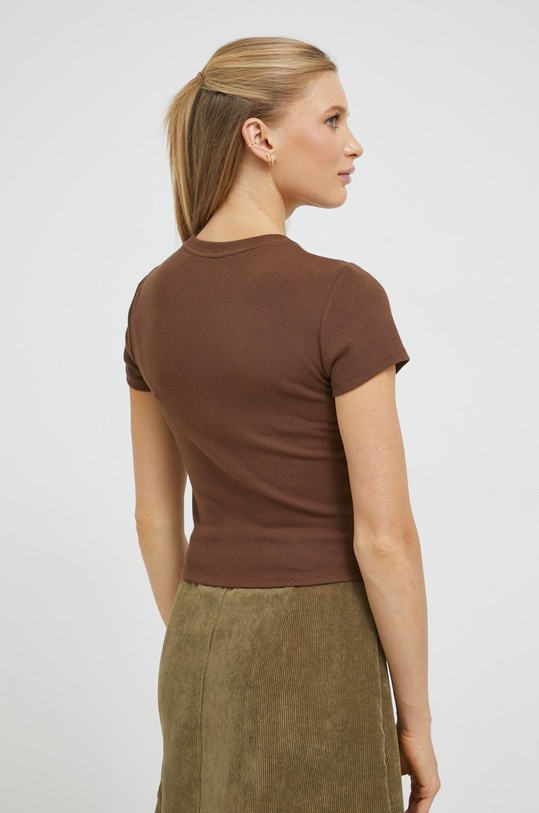 Odzież Abercrombie & Fitch t-shirt KI139.2629.420 brązowy