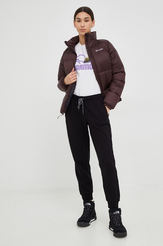 Βαμβακερό μπλουζάκι Marmot M12593 λευκό AW22