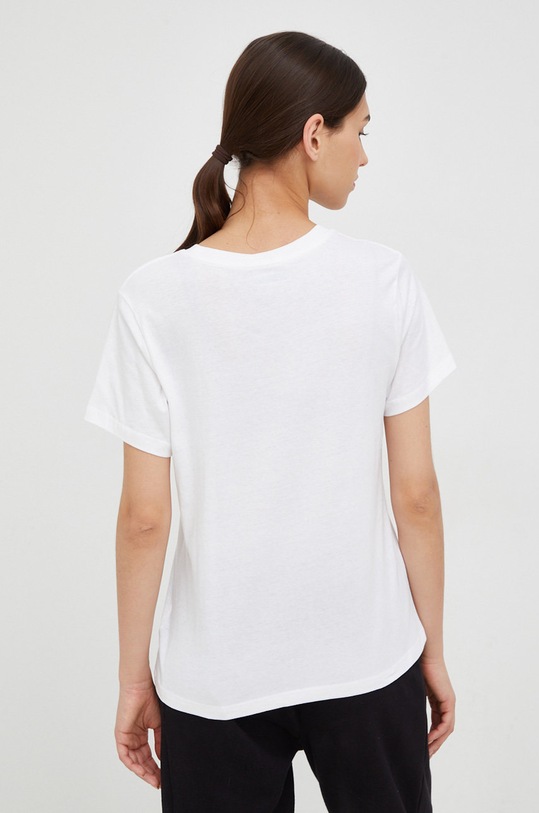 Ρούχα Βαμβακερό μπλουζάκι Marmot M12593 λευκό