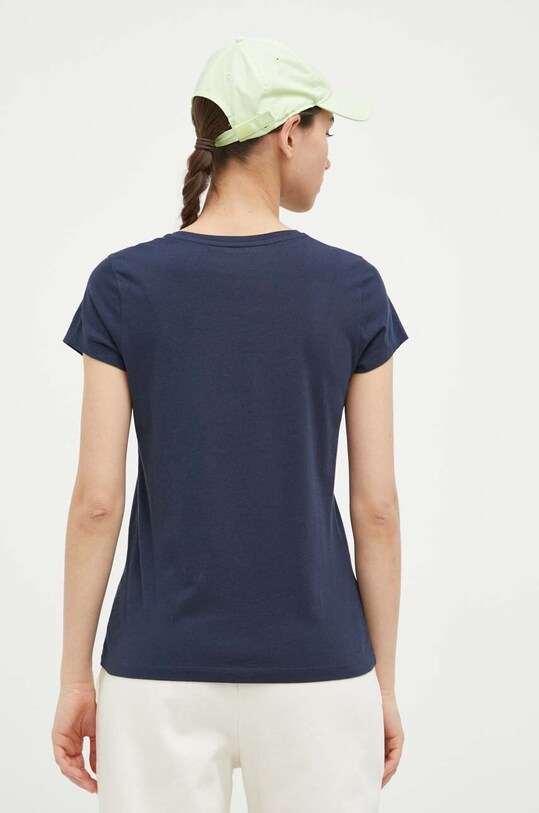 Îmbrăcăminte Peak Performance tricou din bumbac G77700 bleumarin