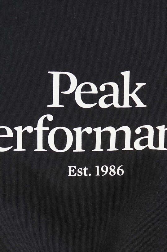 Peak Performance tricou din bumbac G77700 negru
