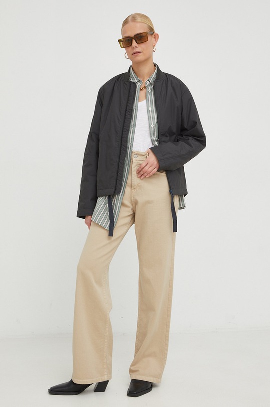 American Vintage top JAC47 biały AW22