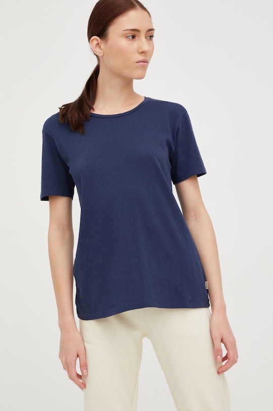 Бавовняна футболка Burton 21689100400 темно-синій AW22