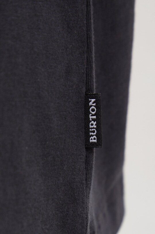 Бавовняна футболка Burton 21689100001 чорний