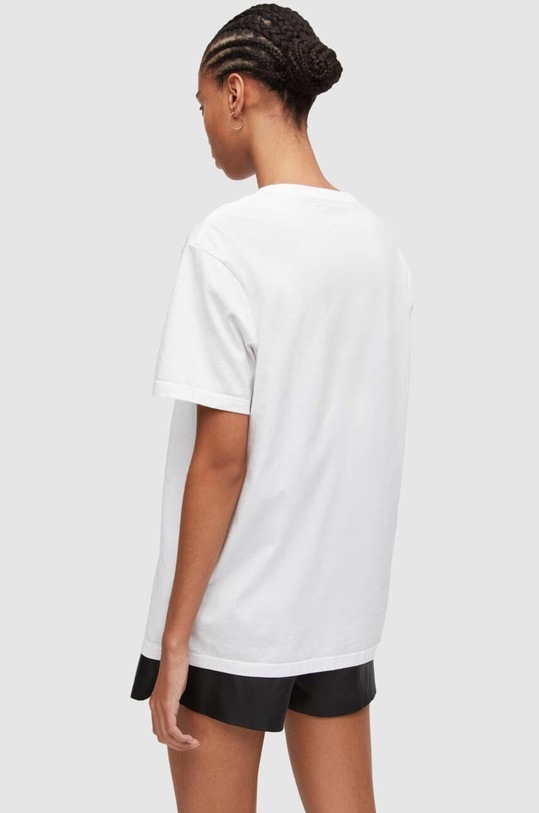 Îmbrăcăminte AllSaints tricou din bumbac WM109W alb
