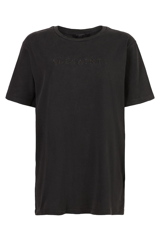 AllSaints t-shirt bawełniany PIPPA BF TEE WM109W czarny