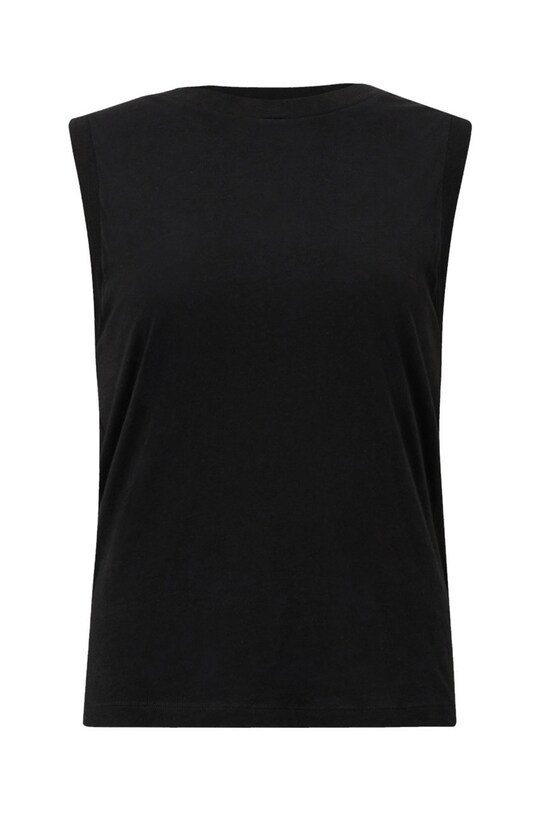 Хлопковый топ AllSaints WM221M чёрный