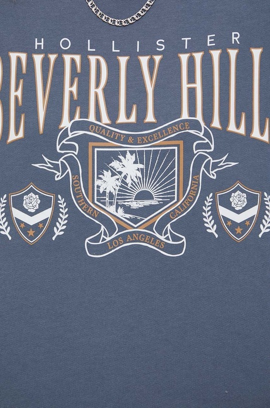 Mikina Hollister Co. KI352.2348.201 modrá