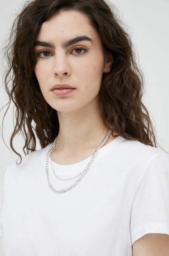 Levi's t-shirt bawełniany bawełna biały 17369.0974