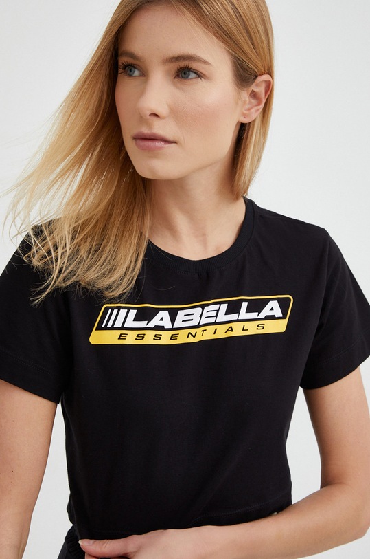 LaBellaMafia t-shirt treningowy Essentials czarny LB.25969