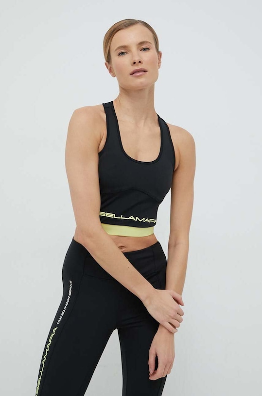 Tréninkový top LaBellaMafia Disturbia slim černá LB.26244