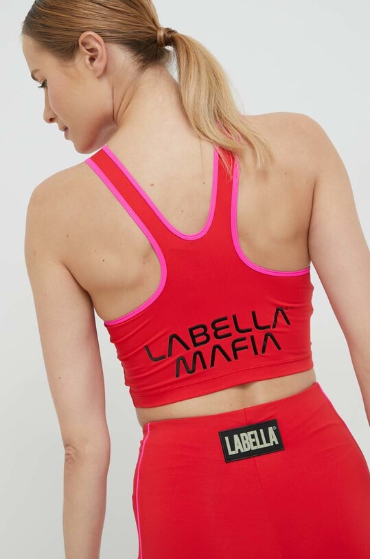 Odzież LaBellaMafia top treningowy Wake Up LB.26368 czerwony