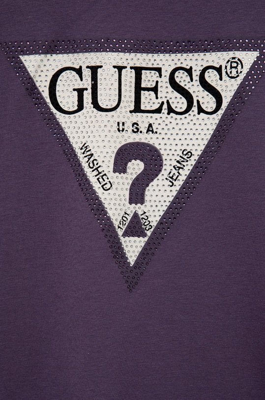 Девочка Детская футболка Guess J2YI51.K6YW1 фиолетовой