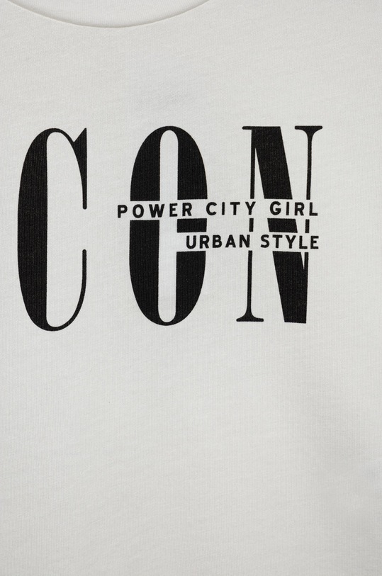 Sisley gyerek pamut póló fehér 3096X101L.G