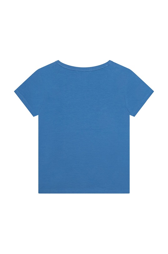 Dziewczynka Michael Kors t-shirt bawełniany dziecięcy R15120.114.150 niebieski
