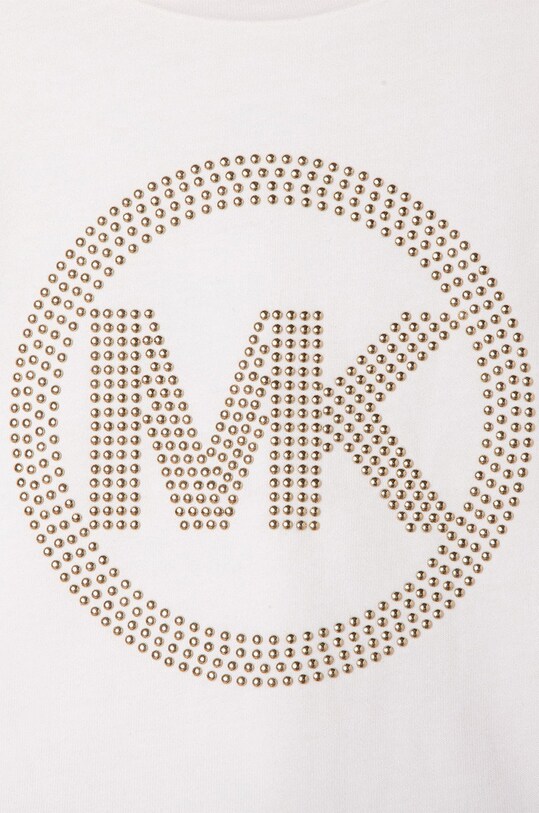 Dziewczynka Michael Kors t-shirt dziecięcy R15127.114.150 biały