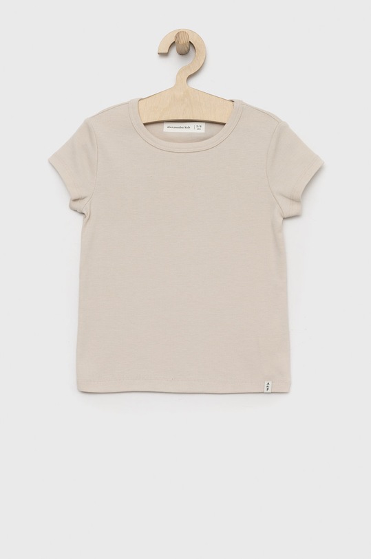 Abercrombie & Fitch t-shirt dziecięcy pozostałe beżowy KI239.2522