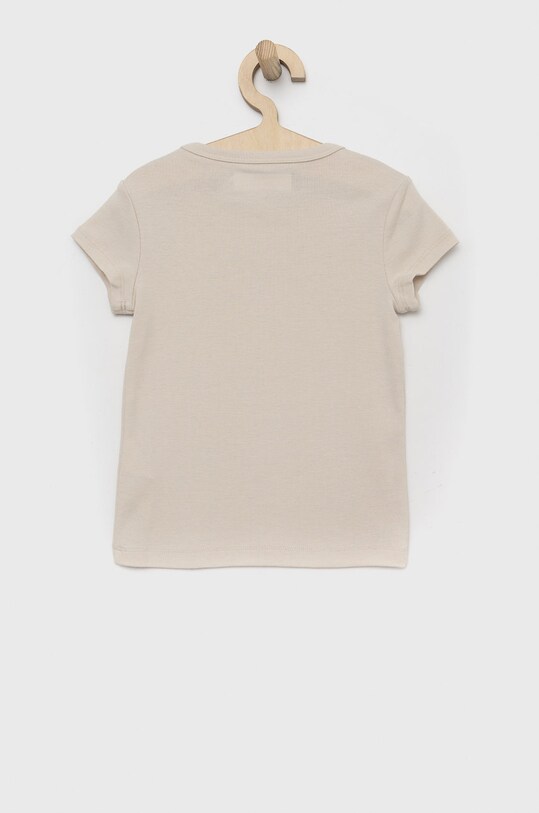 Abercrombie & Fitch t-shirt dziecięcy KI239.2522 beżowy AW22