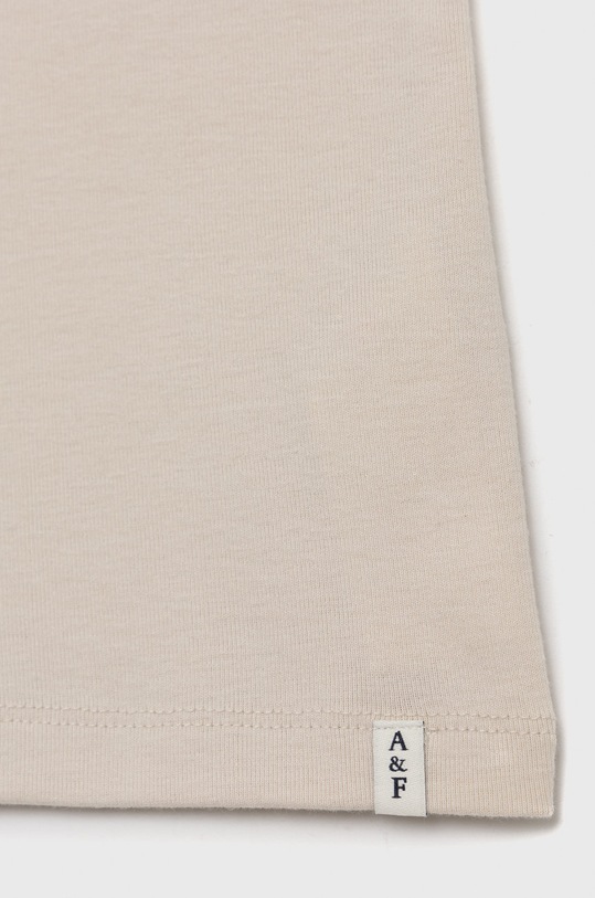 Dziewczynka Abercrombie & Fitch t-shirt dziecięcy KI239.2522 beżowy