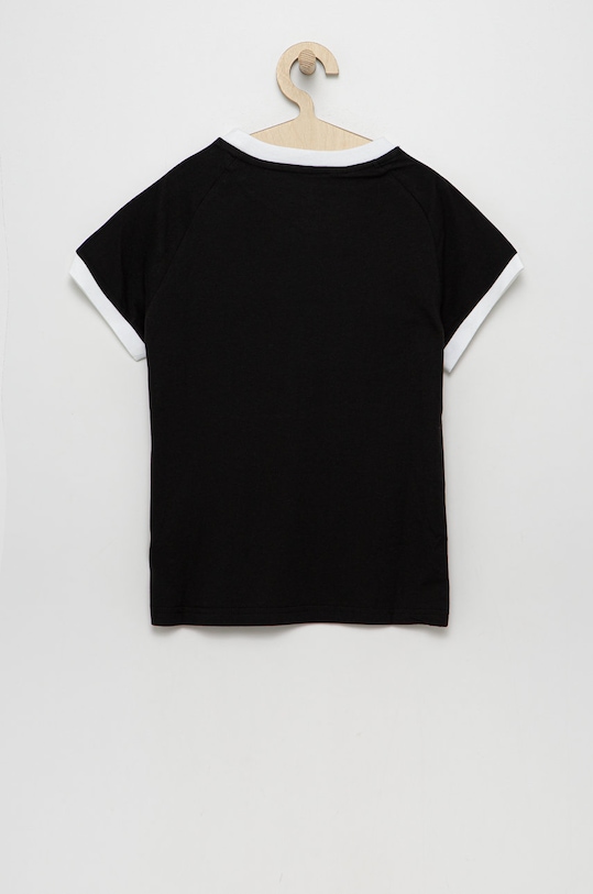 Dětské bavlněné tričko adidas Originals HK0264 černá AW22