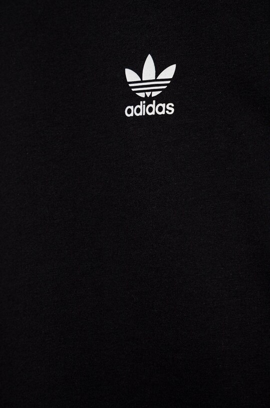 Κοριτσίστικα Παιδικό βαμβακερό μπλουζάκι adidas Originals HK0401 μαύρο