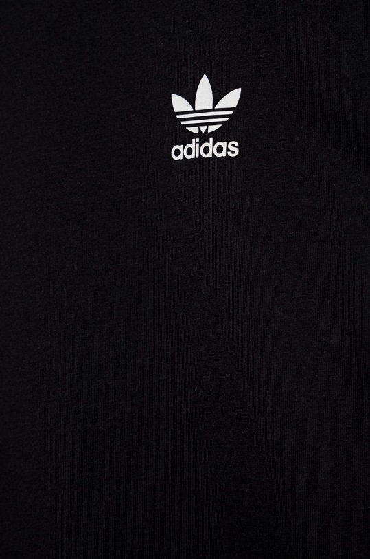CHLAPEC Dětské bavlněné tričko adidas Originals HK0401 černá
