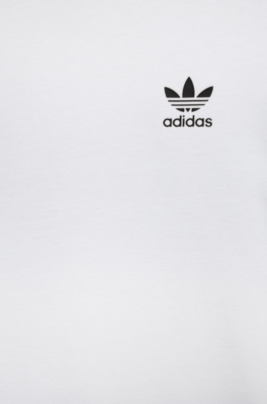 CHLAPEC Dětské bavlněné tričko adidas Originals HK0403 bílá