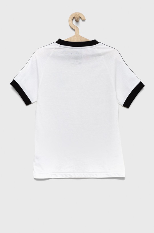 Dětské bavlněné tričko adidas Originals HK2912 bílá AW22