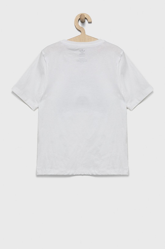 adidas Originals t-shirt bawełniany dziecięcy HL6871 biały AW22