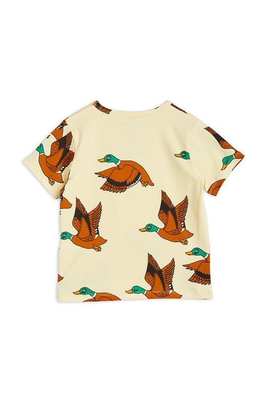 Παιδικό μπλουζάκι Mini Rodini 2272001423 κίτρινο AW22